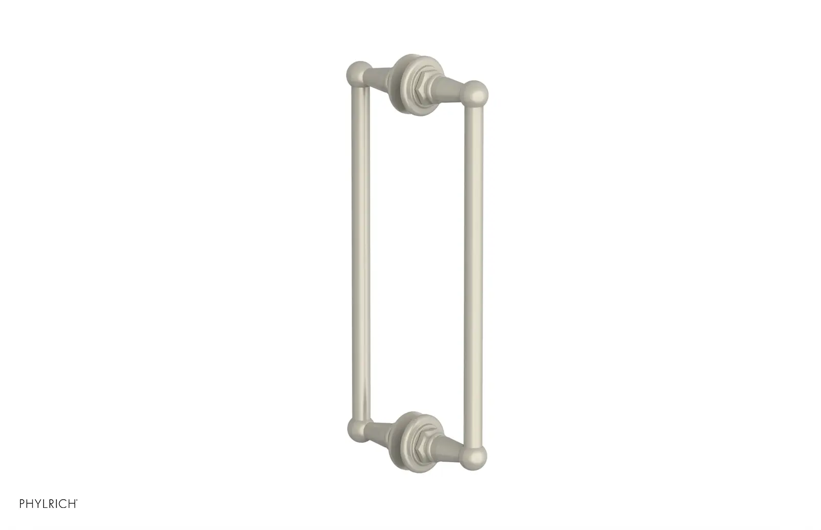 Phylrich Jamestown 12" Double Sided Shower Pull by Phylrich