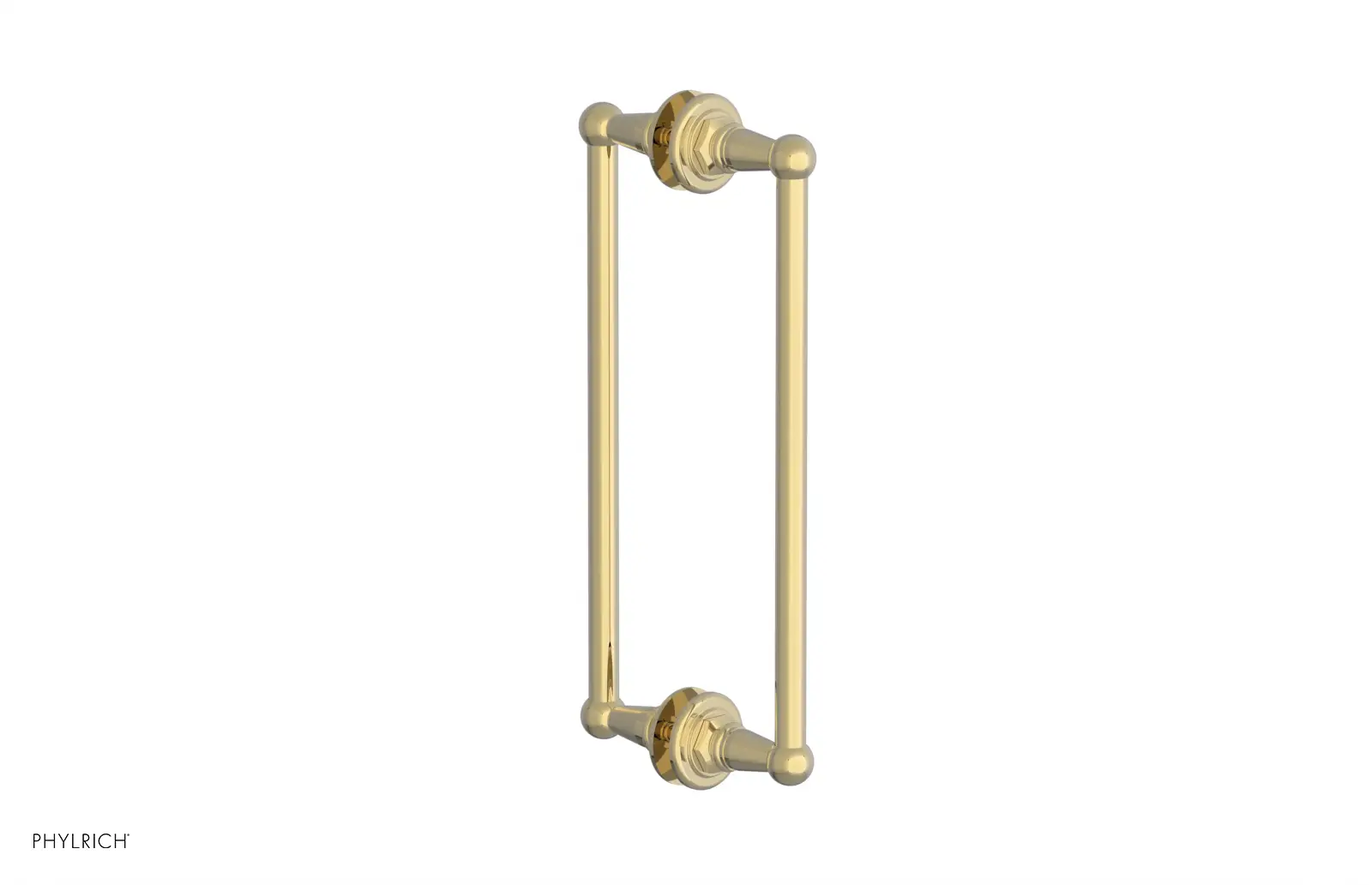 Phylrich Jamestown 12" Double Sided Shower Pull by Phylrich