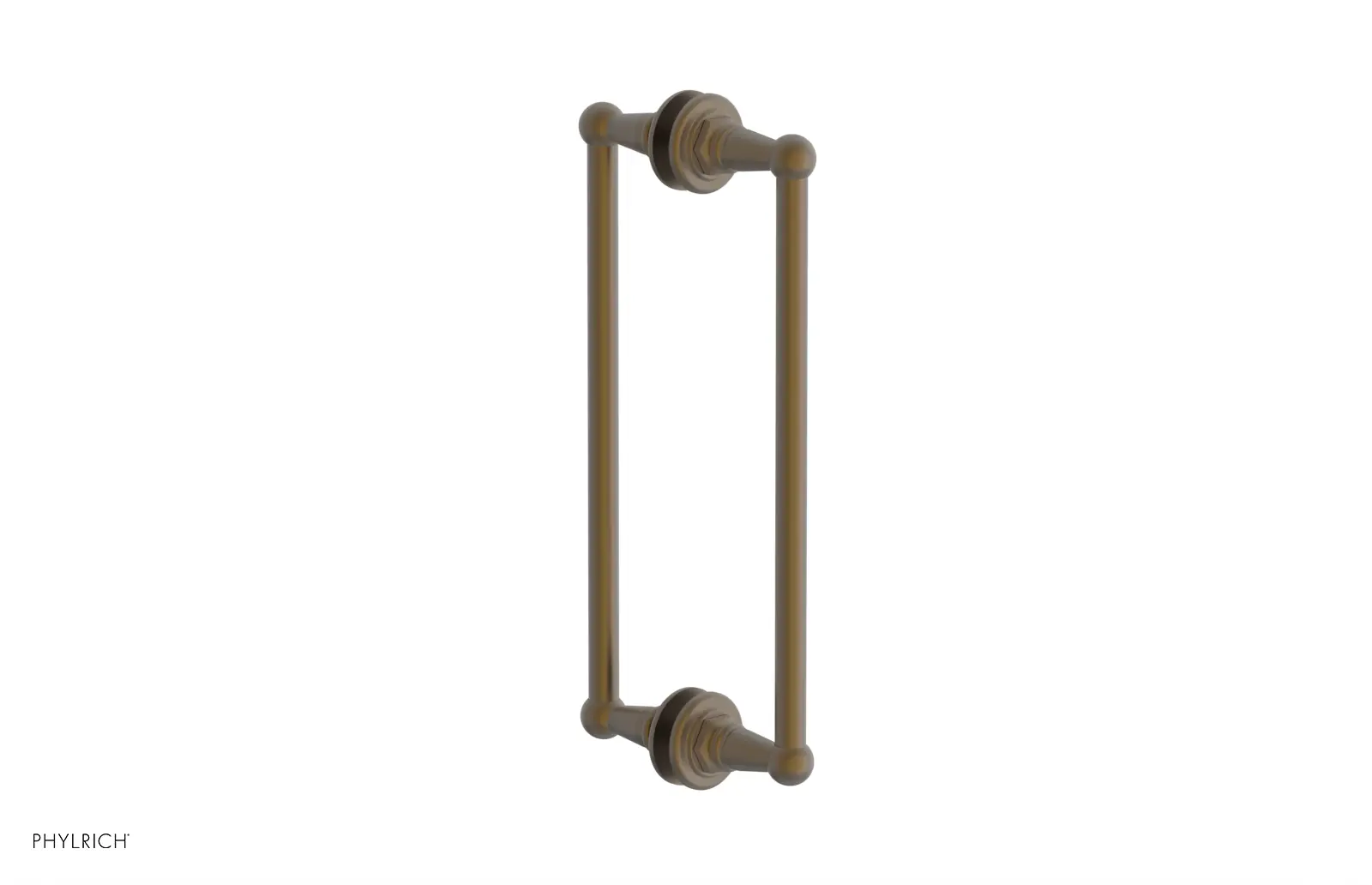 Phylrich Jamestown 12" Double Sided Shower Pull by Phylrich