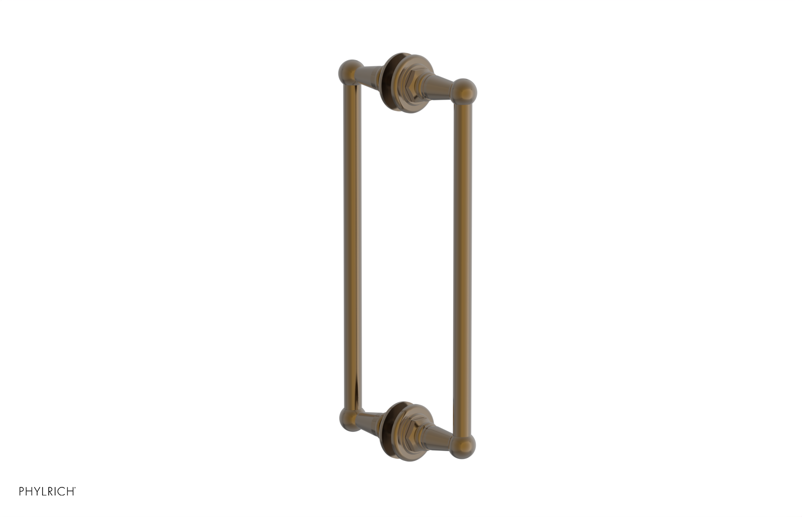 Phylrich Jamestown 12" Double Sided Shower Pull by Phylrich