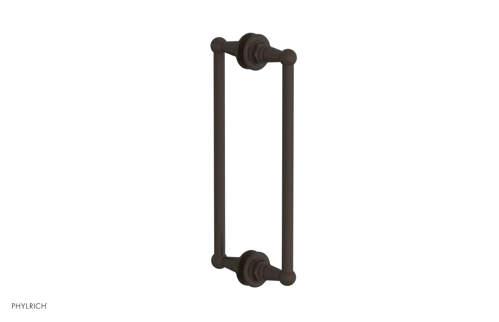 Phylrich Jamestown 12" Double Sided Shower Pull by Phylrich