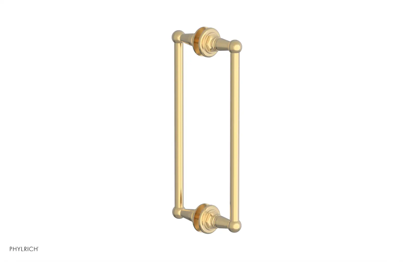 Phylrich Jamestown 12" Double Sided Shower Pull by Phylrich