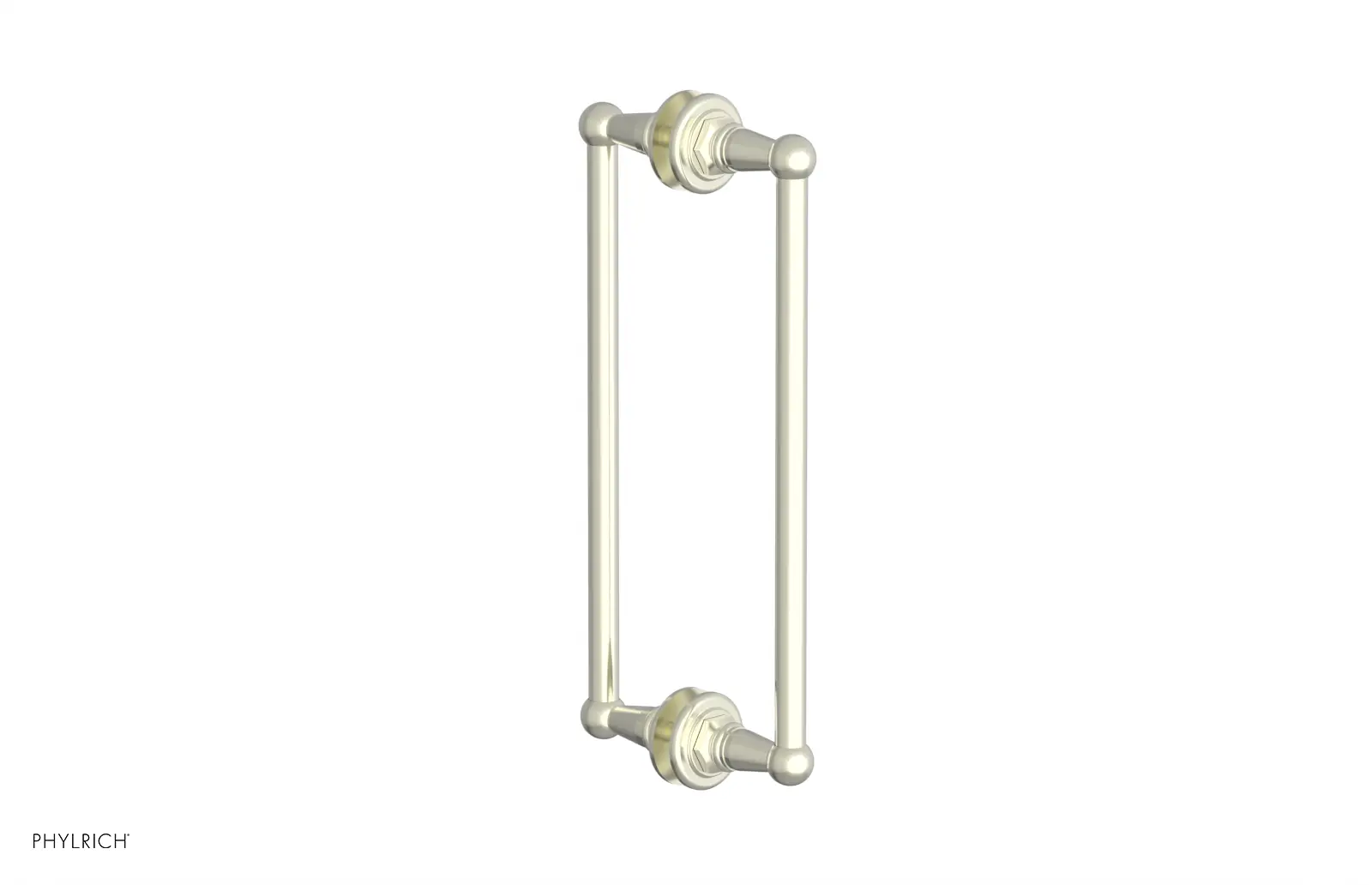 Phylrich Jamestown 12" Double Sided Shower Pull by Phylrich