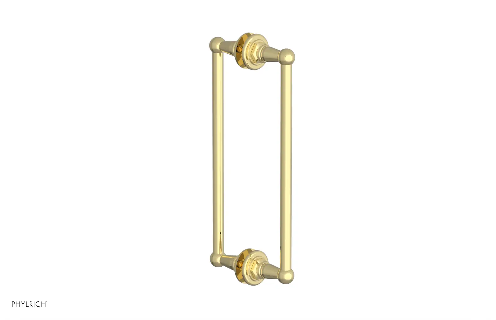 Phylrich Jamestown 12" Double Sided Shower Pull by Phylrich