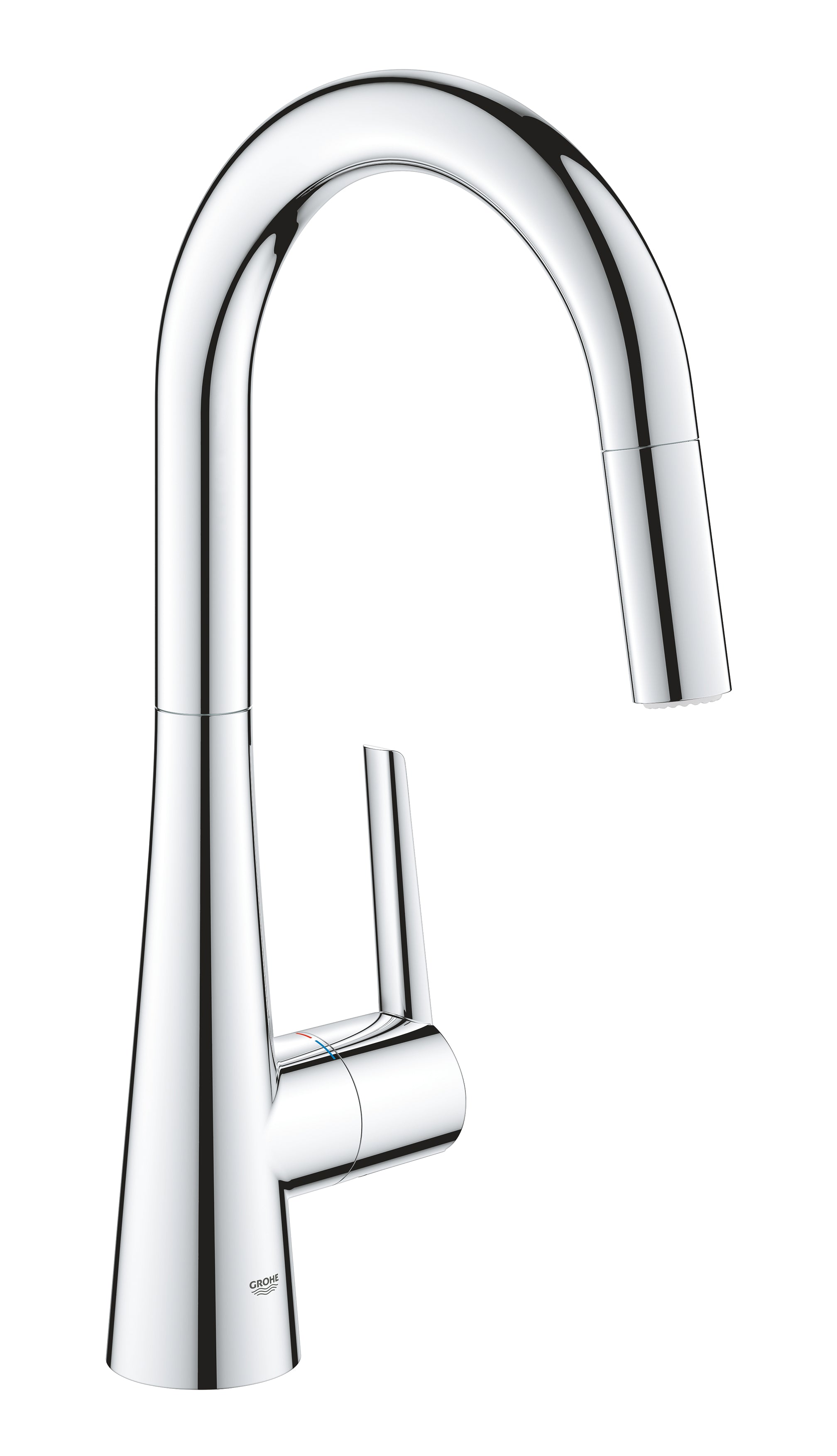 Concetto Single-Handle Pull-Down Kitchen Faucet Dual Spray 1.75