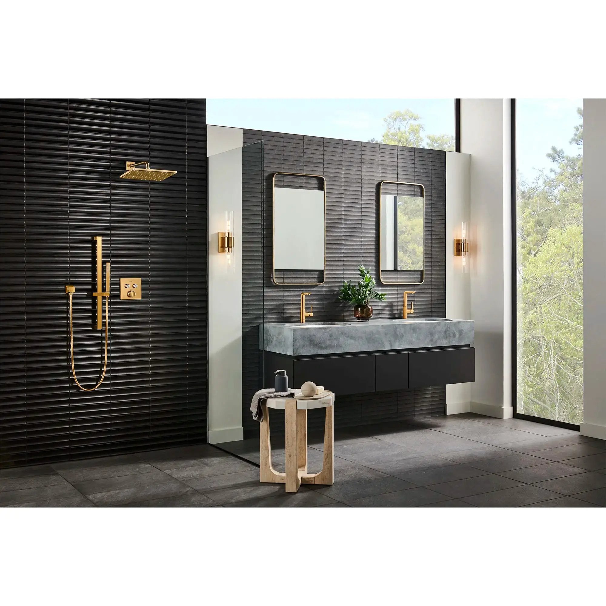 brushed cool sunrise bathroom faucet
