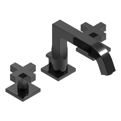 THG Paris Beluga Widespread Lavatory Set with Drain