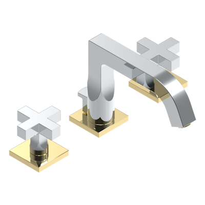 THG Paris Beluga Widespread Lavatory Set with Drain