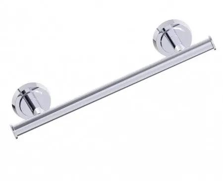 polished chrome towel bar