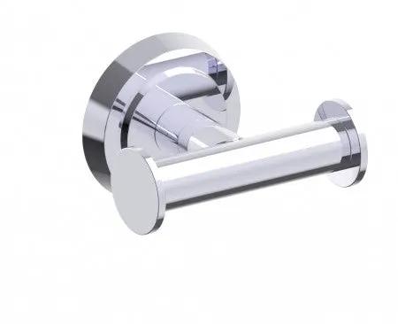 polished chrome robe hook
