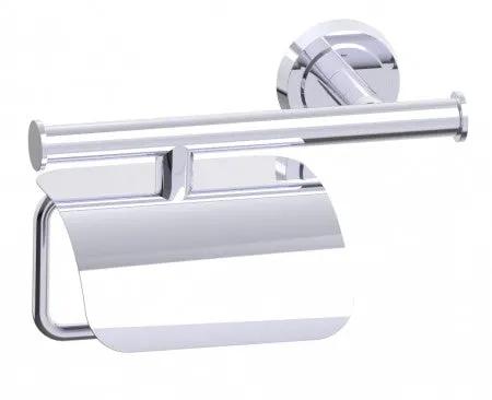 polished chrome paper holder