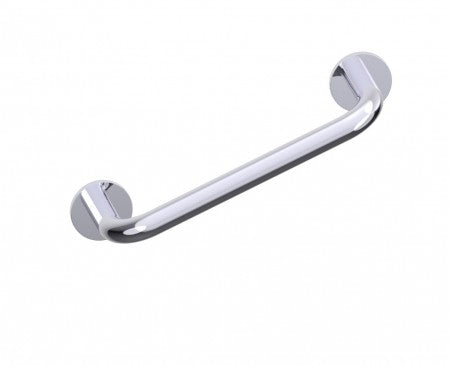 polished chrome towel bar