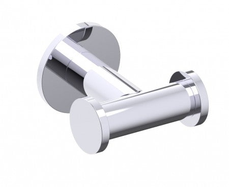 polished chrome robe hook