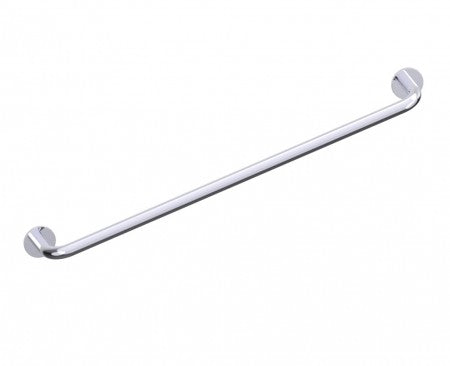 polished chrome towel bar