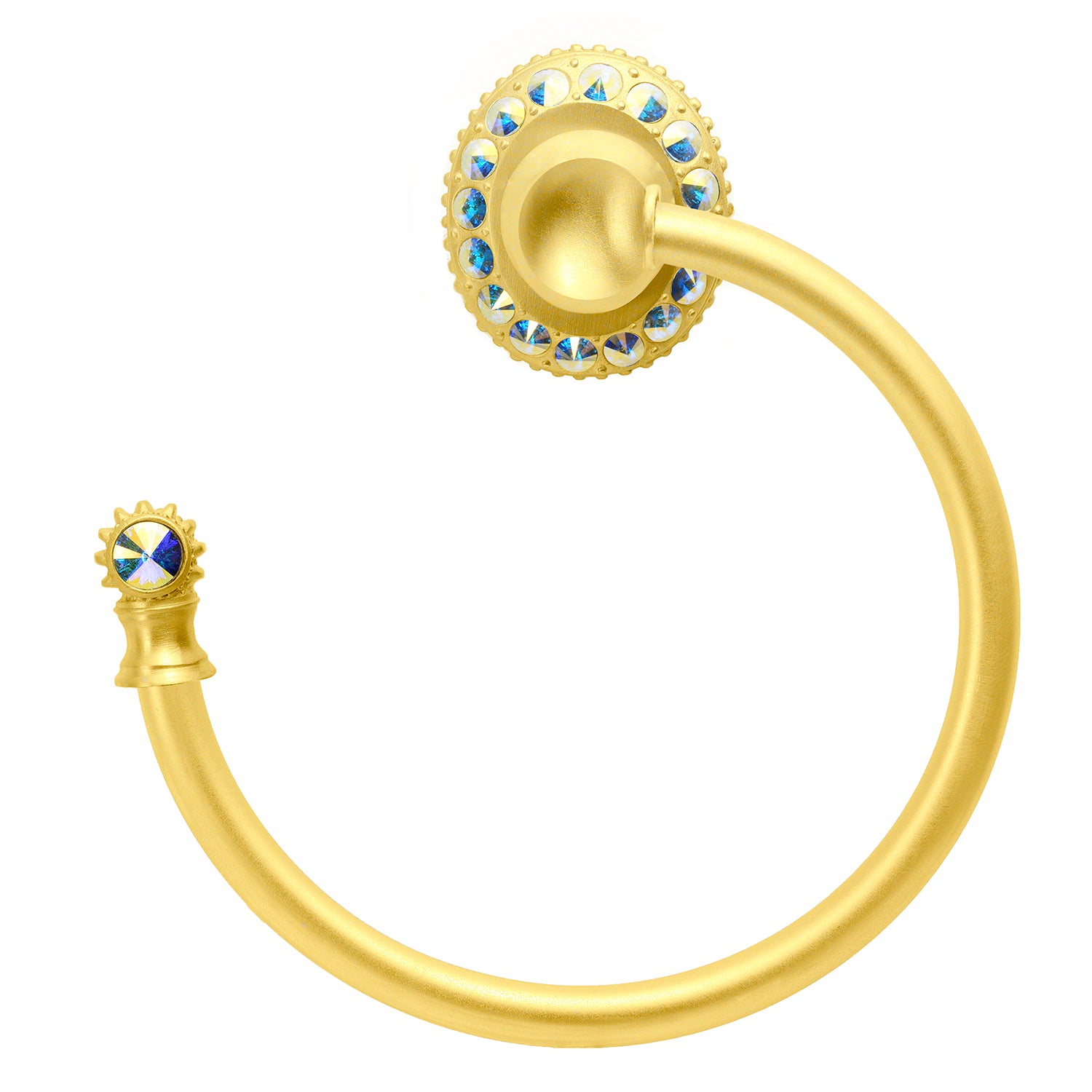 gilded mercury towel ring