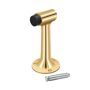 Deltana 6" Solid Brass Floor Mount Bumper