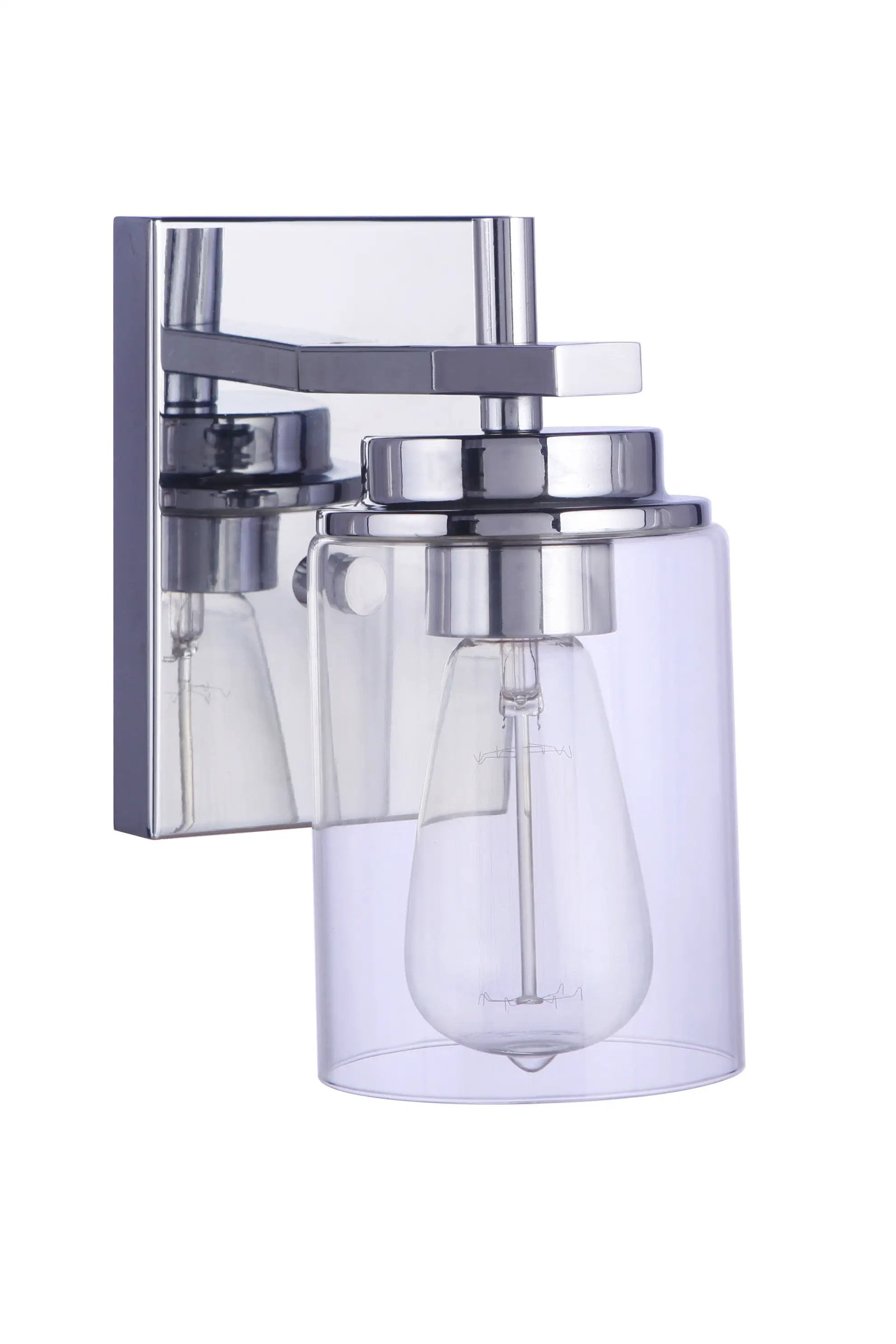 chrome wall sconces