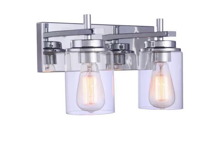 chrome wall sconces