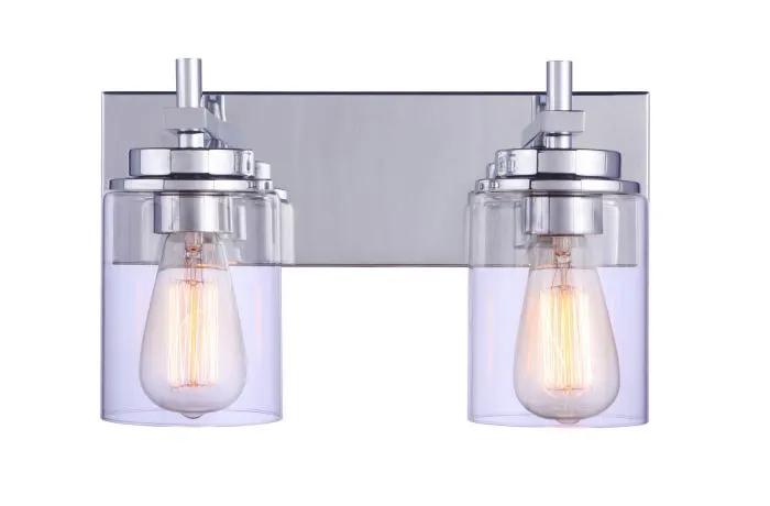 chrome wall sconces