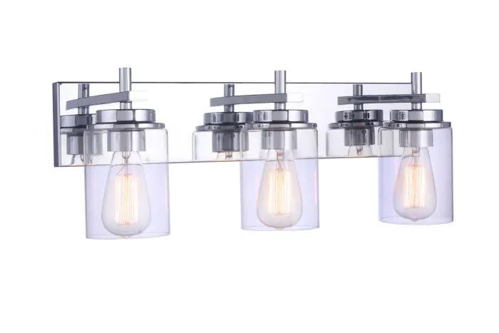 chrome wall sconces