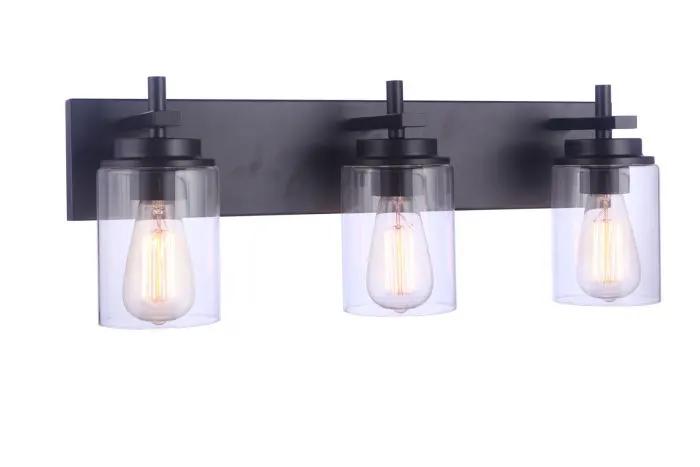 flat black wall sconces