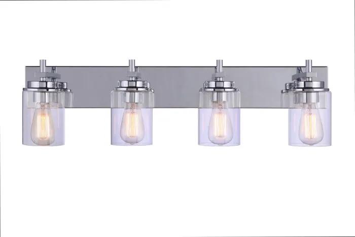 chrome wall sconces