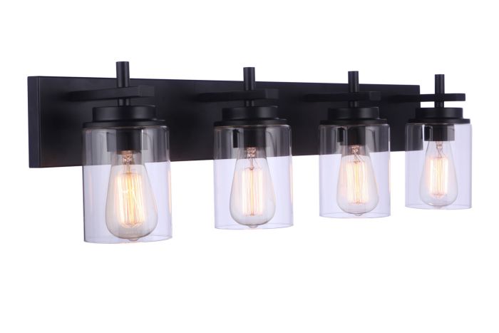 flat black wall sconces