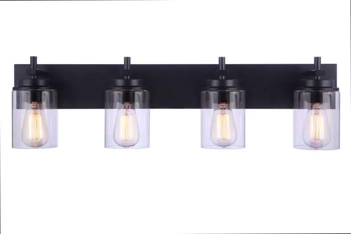flat black wall sconces
