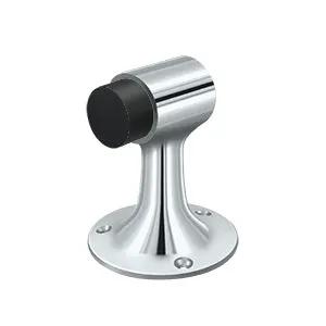polished chrome floor mount bumper