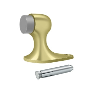Deltana 2-1/8" Solid Brass Floor Door Bumper