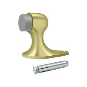 Deltana 2-1/8" Solid Brass Floor Door Bumper by Deltana