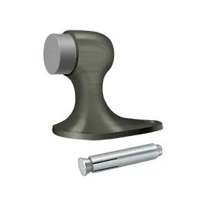 Deltana 2-1/8" Solid Brass Floor Door Bumper by Deltana