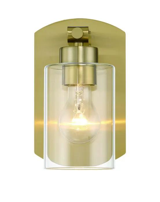 satin brass wall sconces