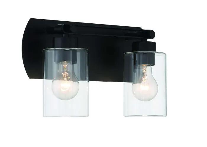 flat black wall sconces