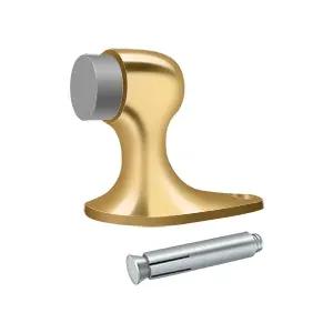 Deltana 2-1/8" Solid Brass Floor Door Bumper by Deltana