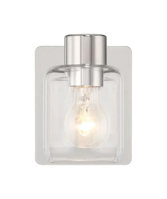 polished nickel wall sconces