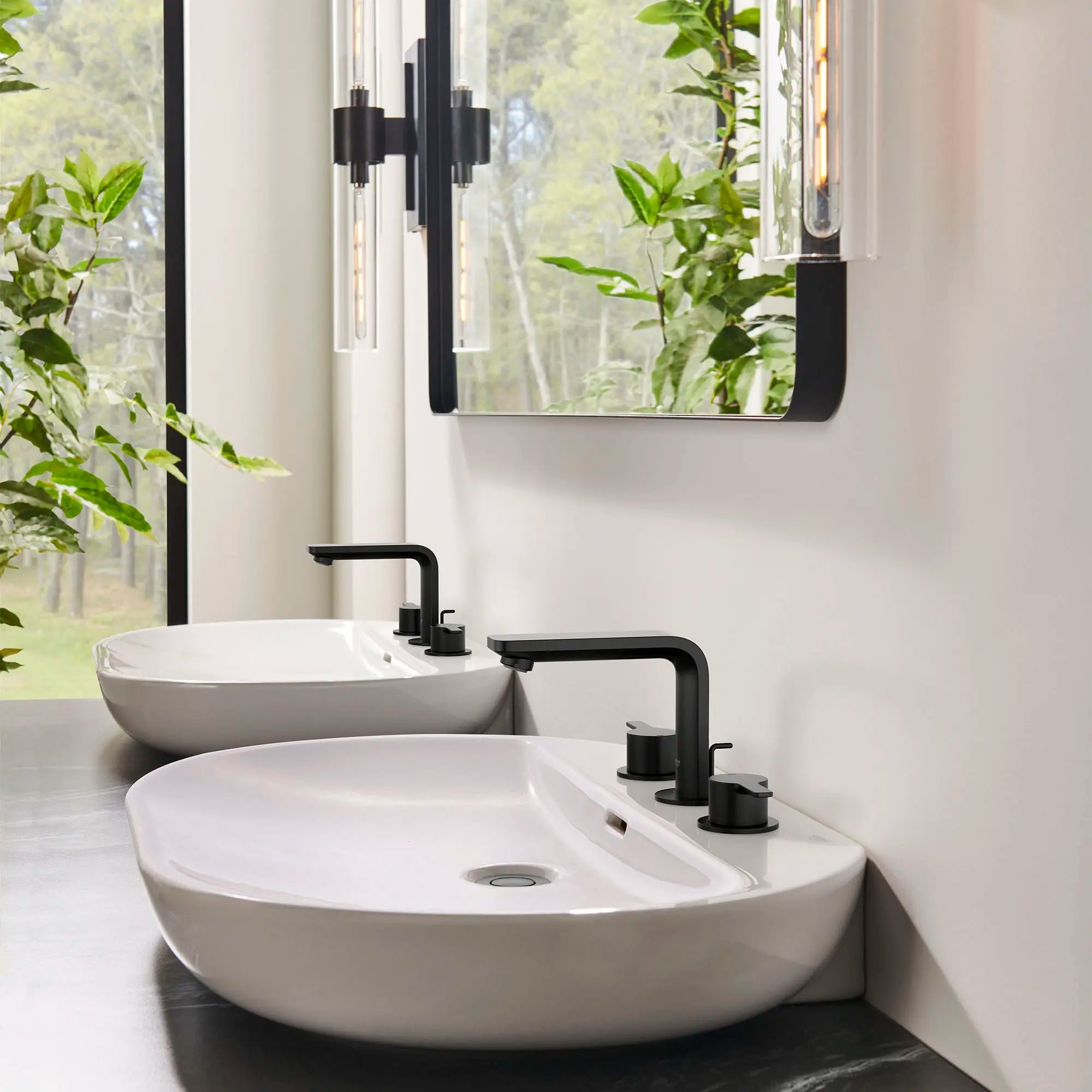 matte black bathroom faucet