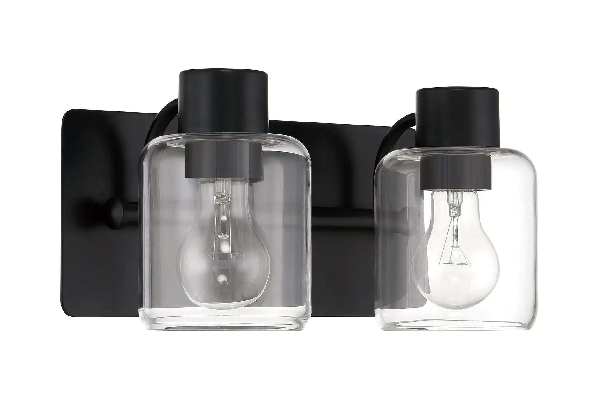 flat black wall sconces