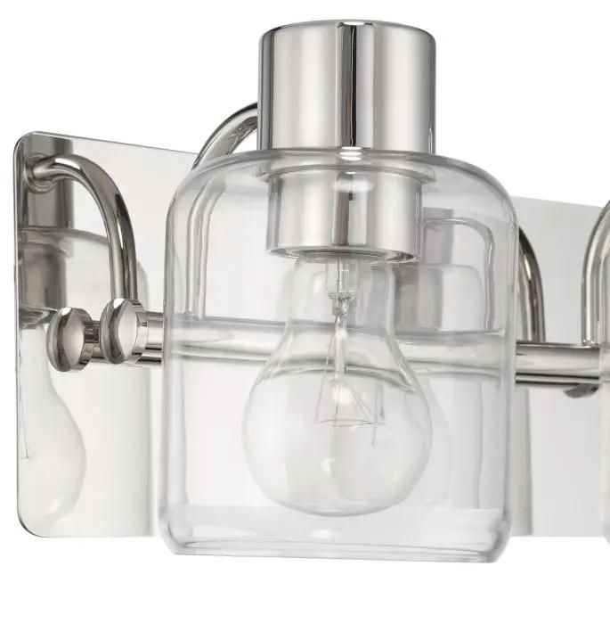 polished nickel wall sconces