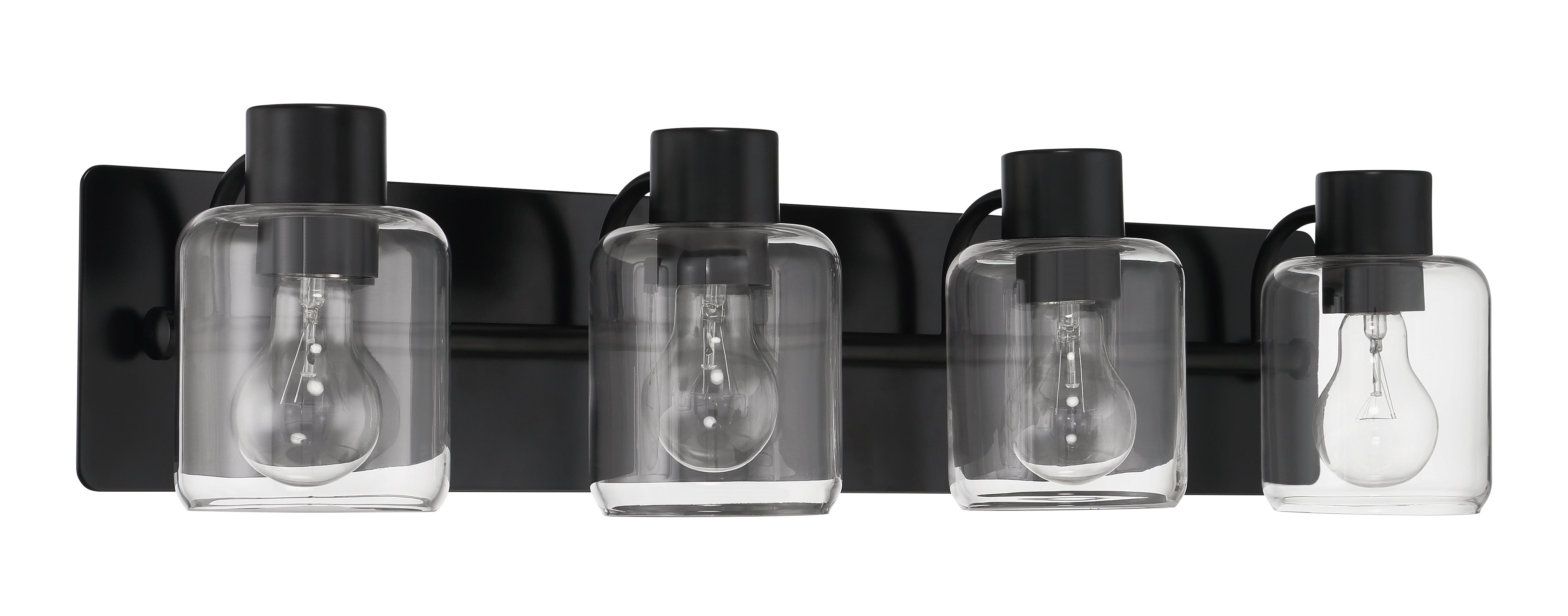 flat black wall sconces