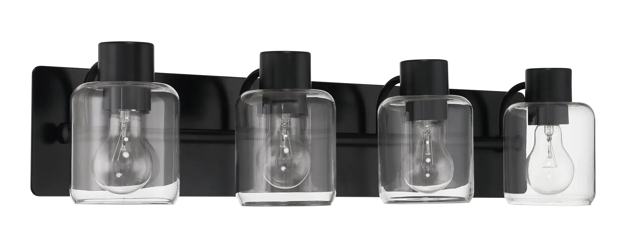 flat black wall sconces