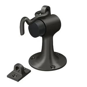 Deltana Solid Brass Floor Mount Bumper with Holder by Deltana