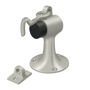 Deltana Solid Brass Floor Mount Bumper with Holder