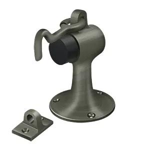 Deltana Solid Brass Floor Mount Bumper with Holder by Deltana