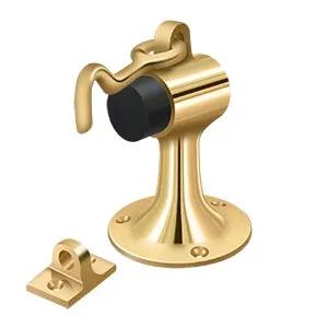 Deltana Solid Brass Floor Mount Bumper with Holder by Deltana