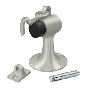 Deltana Solid Brass Cement Floor Mount Bumper with Holder by Deltana