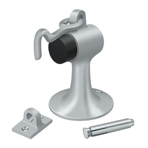 Deltana Solid Brass Cement Floor Mount Bumper with Holder by Deltana