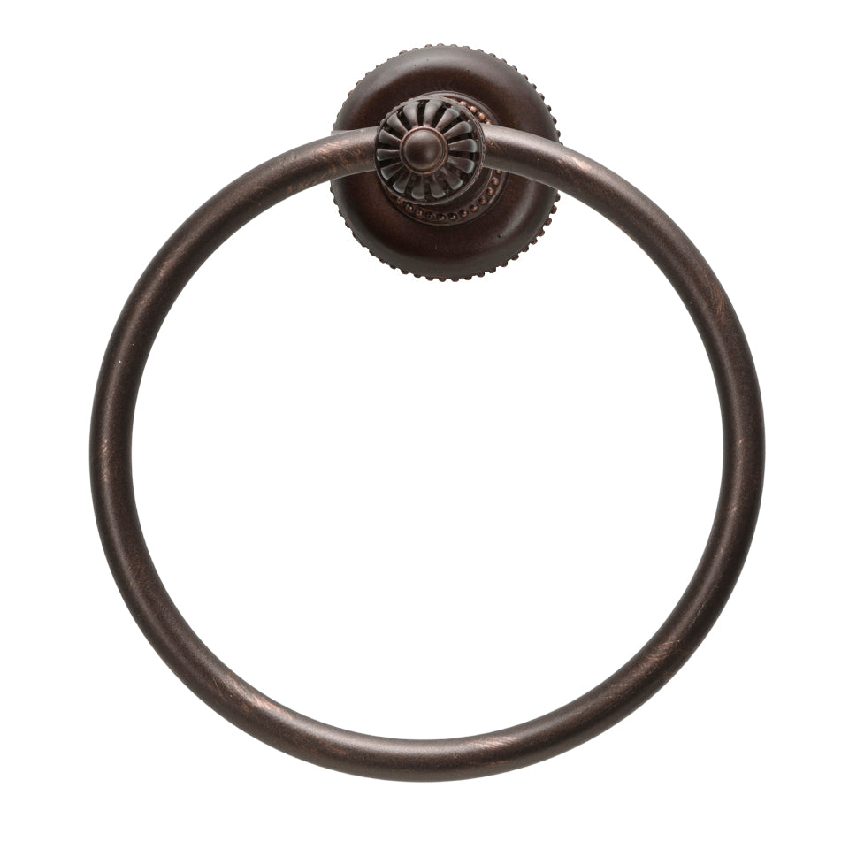 oil rub bronze towel ring