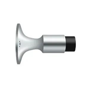 polished chrome wall mount bumper