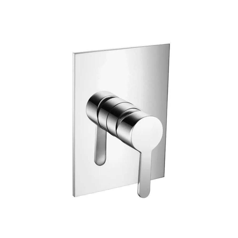 chrome shower valve